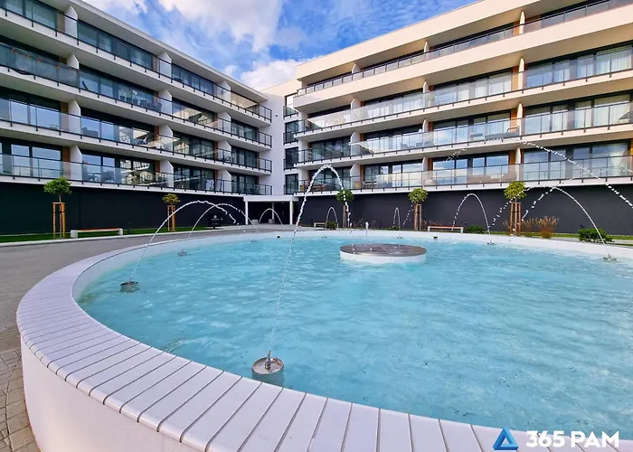 Apartmán 365pam - Oliwny Gaj Westin House - Parking, Basen, Jacuzzi, Sauna, Silownia, Plac Zabaw W Cenie *
